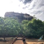 Climing Sigiriya rock in the off season