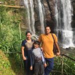 Family tour to Ramboda Falls in Sri Lanka