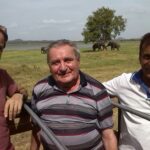 Our Italian guest visit to Minneriya Safari Park